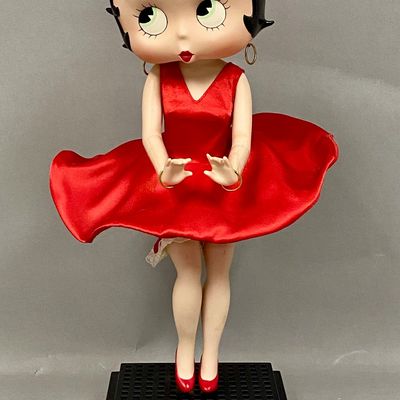 Sale Photo Thumbnail #163: Danbury Mint Betty Boop Red Dress Tribute Figurine