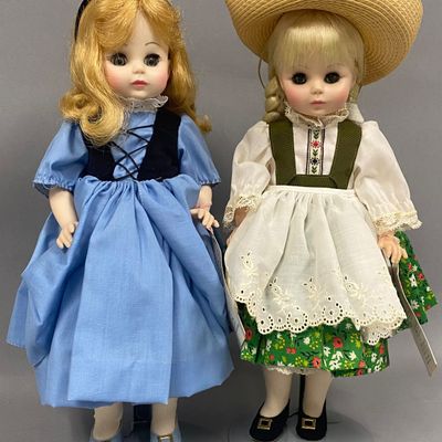 Sale Photo Thumbnail #471: Madame Alexander 14-Inch Heidi & Goldilocks Dolls