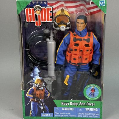 Sale Photo Thumbnail #264: Hasbro G.I. Joe 12 inch Navy Deep Sea Diver