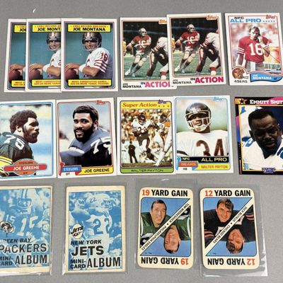 Sale Photo Thumbnail #38: Topps & Kenner Vintage Football Trading Cards