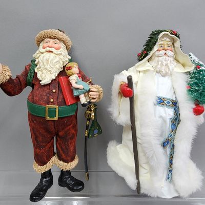 Sale Photo Thumbnail #379: Clothtique Nicholas & Siberina Santas