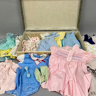 Sale Photo Thumbnail #112: Vintage Doll and Infant Clothing