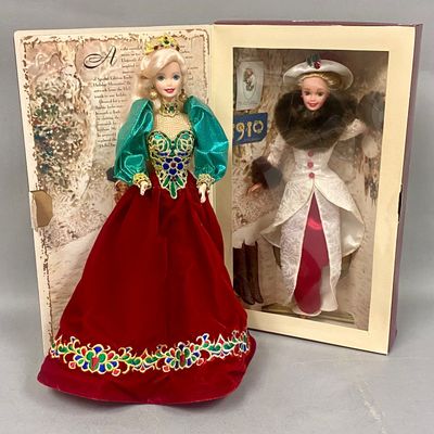 Sale Photo Thumbnail #423: Mattel Holiday Jewel & Memories Barbies