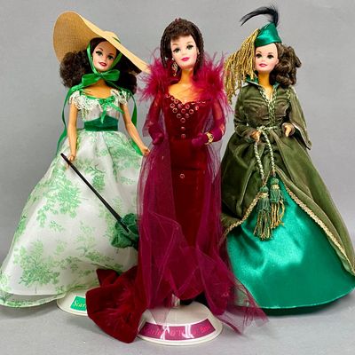 Sale Photo Thumbnail #434: Barbie Hollywood Legends Scarlett O'Hara Dolls