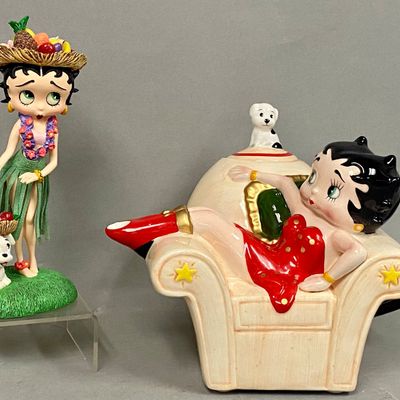 Sale Photo Thumbnail #173: Vandor Betty Boop Teapot & Danbury Mint Figurine