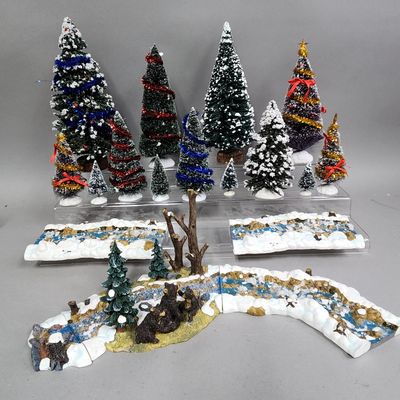 Sale Photo Thumbnail #366: Dept 56 Mill Creek & Trees