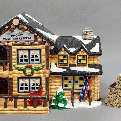 Sale Photo Thumbnail #339: Dept 56 Smokey Mountain Retreat