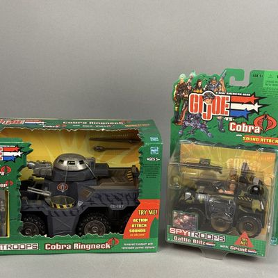 Sale Photo Thumbnail #274: Hasbro GI Joe Spy Troops Vehicle Sets