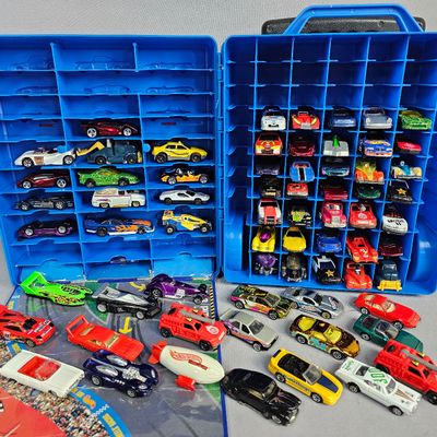 Sale Photo Thumbnail #67: Hot Wheels Rolling Case & Car Collection