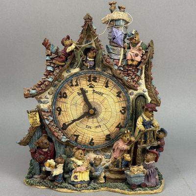 Sale Photo Thumbnail #145: Boyds Bears Danbury Mint Collector Clock