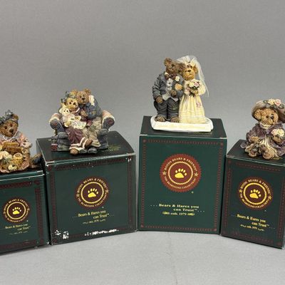 Sale Photo Thumbnail #141: Boyds Bears & Friends Resin Bearstone Figurines