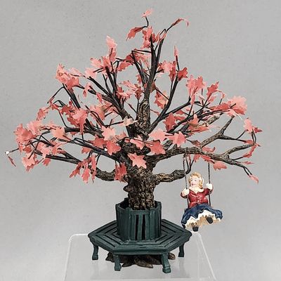 Sale Photo Thumbnail #396: Dept 56 Swinging Oak Tree Accessory