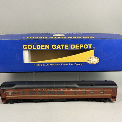 Sale Photo Thumbnail #253: Golden Gate Depot PRR Plastic 8-1-2 Sleeper Car