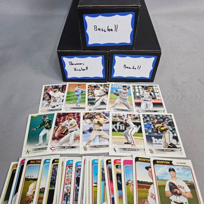 Sale Photo Thumbnail #102: Topps & Bowman Baseball Cards