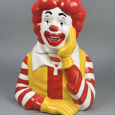 Sale Photo Thumbnail #203: Treasure Craft Ceramic Ronald McDonald Cookie Jar