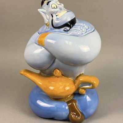 Sale Photo Thumbnail #200: Disney Treasure Craft Ceramic Genie Cookie Jar