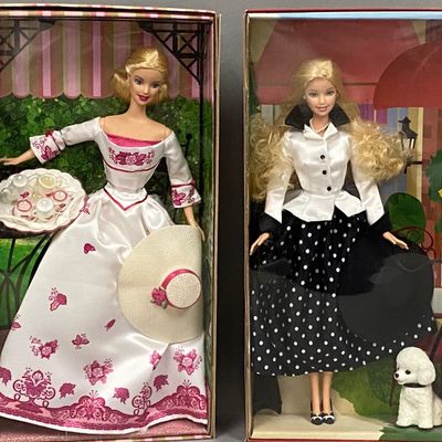 Sale Photo Thumbnail #447: Mattel Victorian Tea & Talk of Town Barbies