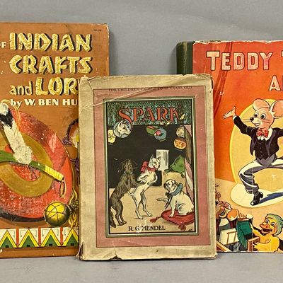 Sale Photo Thumbnail #64: 3 Vintage Children's Books