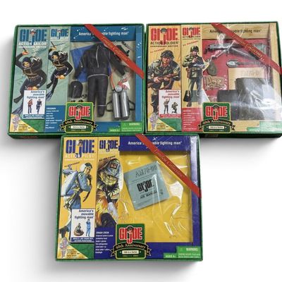 Sale Photo Thumbnail #270: 3 Hasbro G.I. Joe 40th Anniversary Sets