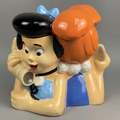 Sale Photo Thumbnail #232: Warner Bros. Ceramic Wilma & Betty Cookie Jar
