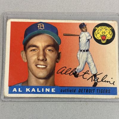 Sale Photo Thumbnail #31: 1955 Topps Al Kaline Baseball Card