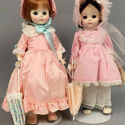 Sale Photo Thumbnail #473: 2 Madame Alexander Lucinda & Rebecca Dolls