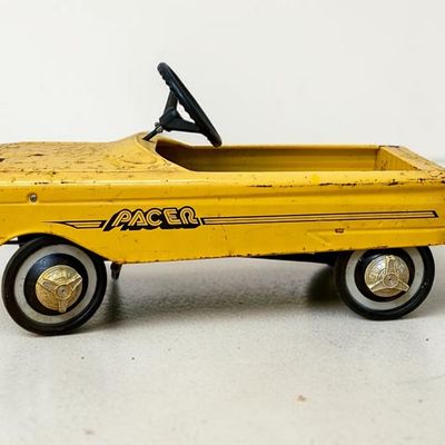 Sale Photo Thumbnail #51: AMF Pacer Yellow Pedal Pickup Truck
