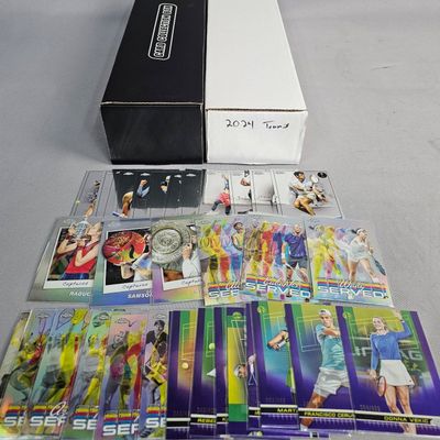Sale Photo Thumbnail #91: Topps Chrome & NetPro Tennis Trading Cards