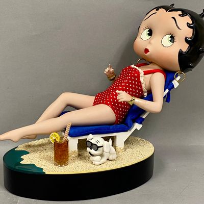 Sale Photo Thumbnail #160: Danbury Mint Syd Hap Betty Boop Bathing Beauty