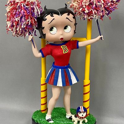 Sale Photo Thumbnail #161: Danbury Mint Porcelain Betty Boop Cheerleader Figurine