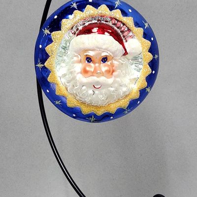 Sale Photo Thumbnail #386: Radko Santa Star Shine Ornament