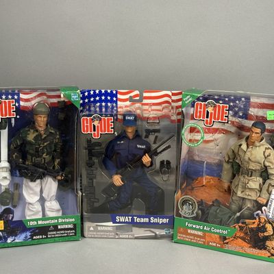 Sale Photo Thumbnail #266: 3 Hasbro G.I. Joe Action Figures