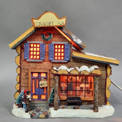 Sale Photo Thumbnail #334: Holiday Expressions Country Pub