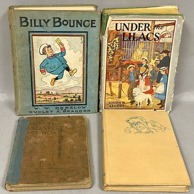 Sale Photo Thumbnail #65: Denslow Alcott & Vintage Hardcover Book Assortment