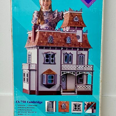 Sale Photo Thumbnail #52: Dura-Craft CA 750 Cambridge Wooden Dollhouse Kit