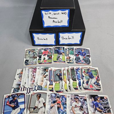 Sale Photo Thumbnail #103: Bowman & Topps Baseball Trading Cards