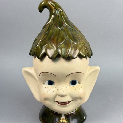 Sale Photo Thumbnail #216: Gerry Ceramic Pixie Cookie Jar