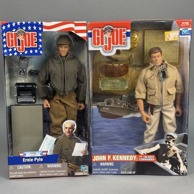 Sale Photo Thumbnail #285: Hasbro G.I. Joe Pyle & JFK Action Figures