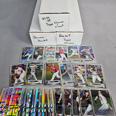 Sale Photo Thumbnail #100: Large Topps & Bowman Baseball Card Collection