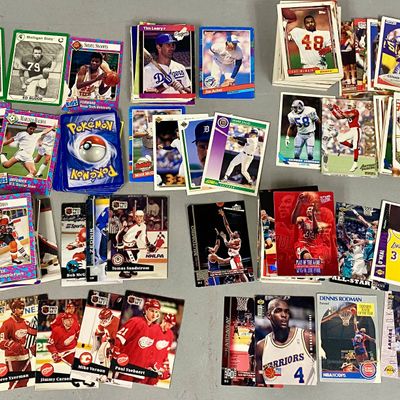 Sale Photo Thumbnail #47: Late 20th Century Sports & Pokémon Trading Cards