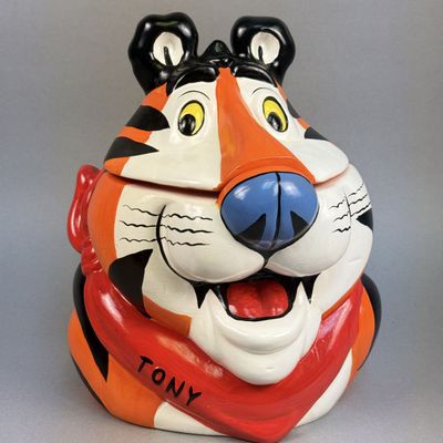 Sale Photo Thumbnail #202: Kellogg's Tony the Tiger Ceramic Cookie Jar