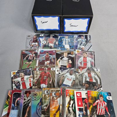 Sale Photo Thumbnail #99: Assorted Soccer Trading Card Collection