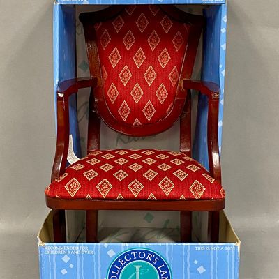 Sale Photo Thumbnail #481: Collector's Lane Kids Wood Upholstered Doll Chair