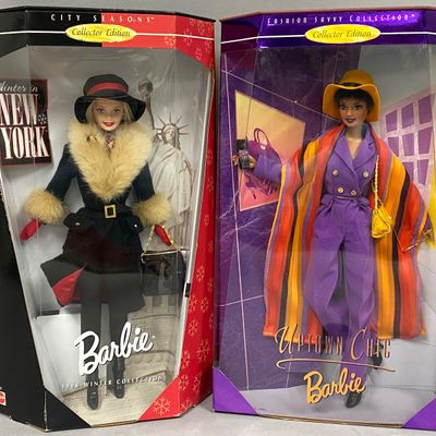 Sale Photo Thumbnail #413: Mattel 1998 Collector Edition Barbie Dolls