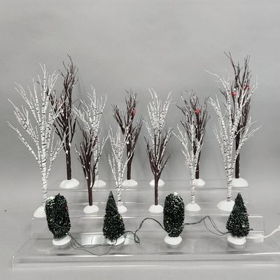 Sale Photo Thumbnail #369: Dept 56 Village Birch & Bare Branch Trees