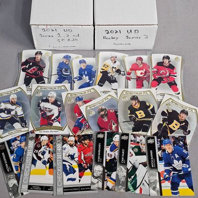 Sale Photo Thumbnail #94: Upper Deck NHL Hockey Card Collection