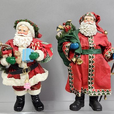 Sale Photo Thumbnail #380: Possible Dreams Clothtique Santas
