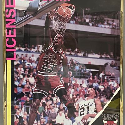 Sale Photo Thumbnail #46: 1990 Starline Michael Jordan Licensed to Jam Poster