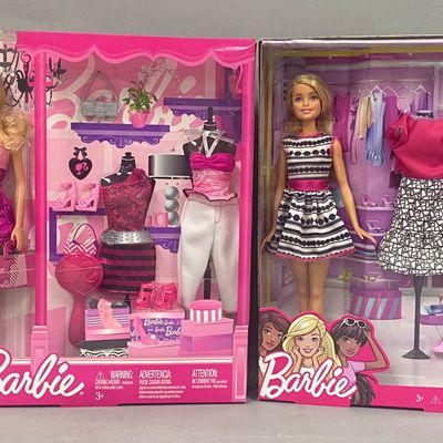 Sale Photo Thumbnail #456: 2 Mattel Barbie Doll & Fashions Gift Sets