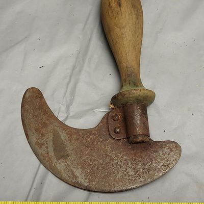 Sale Photo Thumbnail #19: antique mincer /chopper herbs food